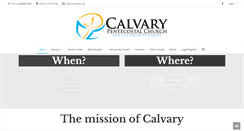 Desktop Screenshot of calvaryupc.org